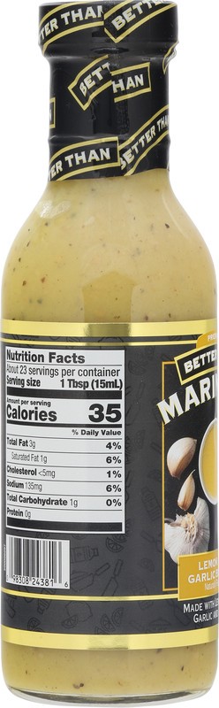 slide 5 of 5, Better Than Marinade Lemon and Garlic Butter Marinade 11.5 fl oz, 11.5 fl oz