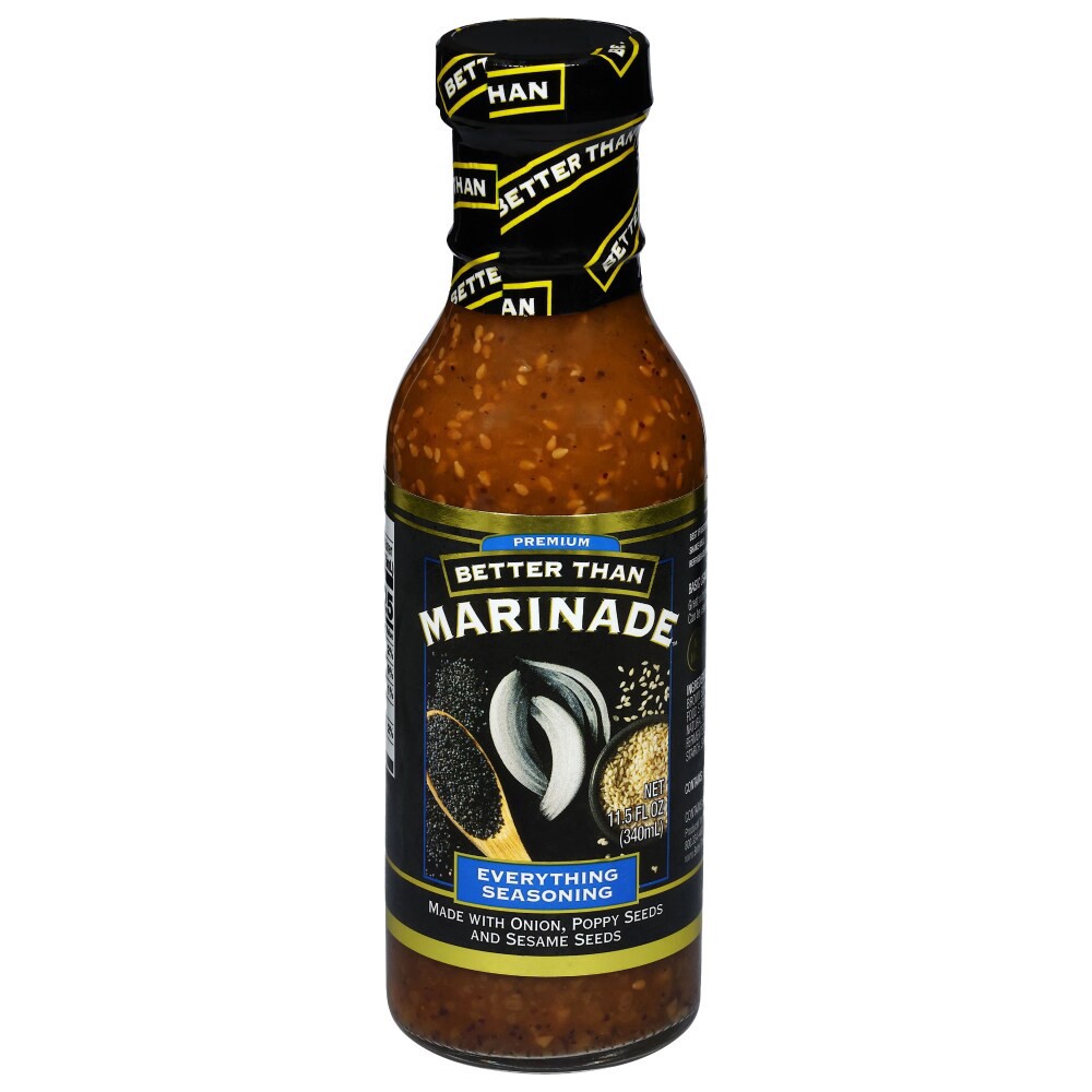 slide 3 of 3, Better Than Marinade Everything Seasoning Marinade 11.5 fl oz, 11.5 fl oz