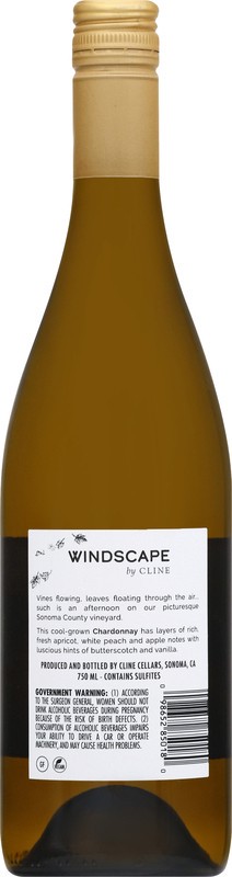 slide 4 of 4, Cline Chardonnay, Sonoma County, 750 ml