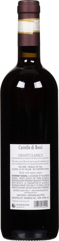 slide 2 of 4, Castello Di Bossi Chianti Classico Docg Wine, 750 ml