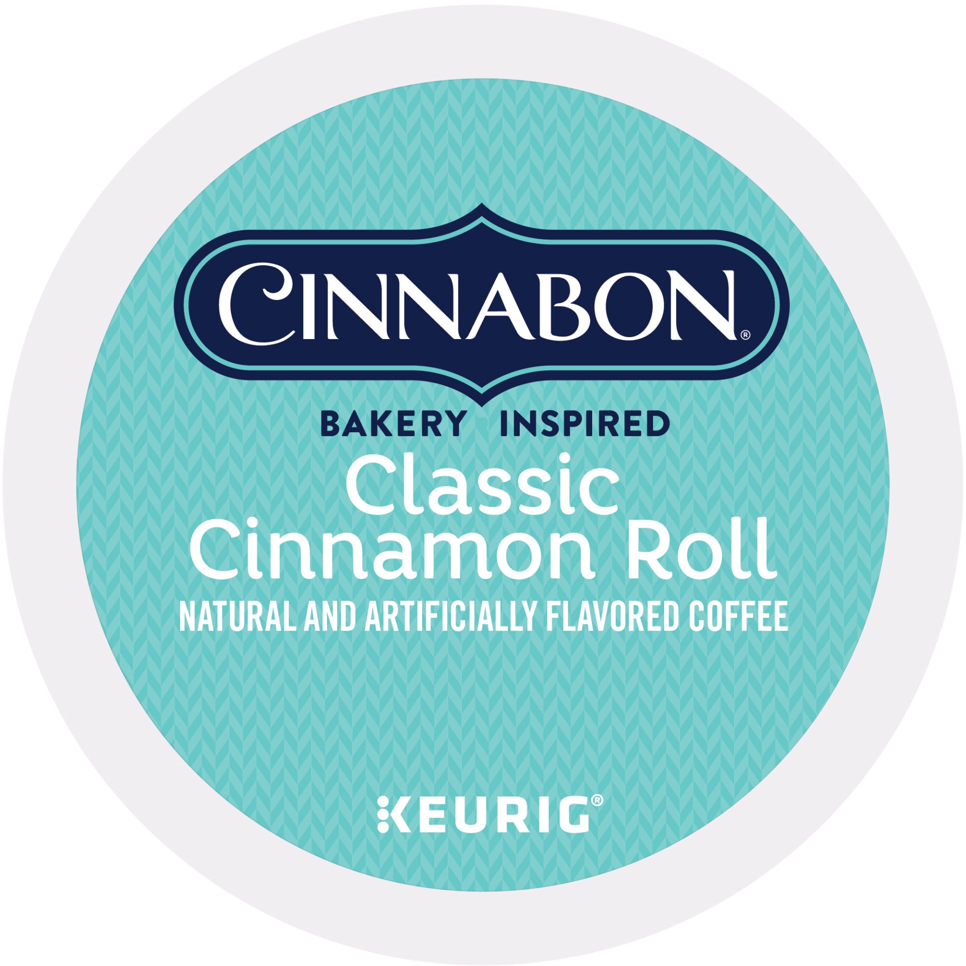 slide 2 of 3, Cinnabon Classic Cinnamon Roll Keurig Single-Serve K-Cup Pods, Light Roast Coffee, 12 ct