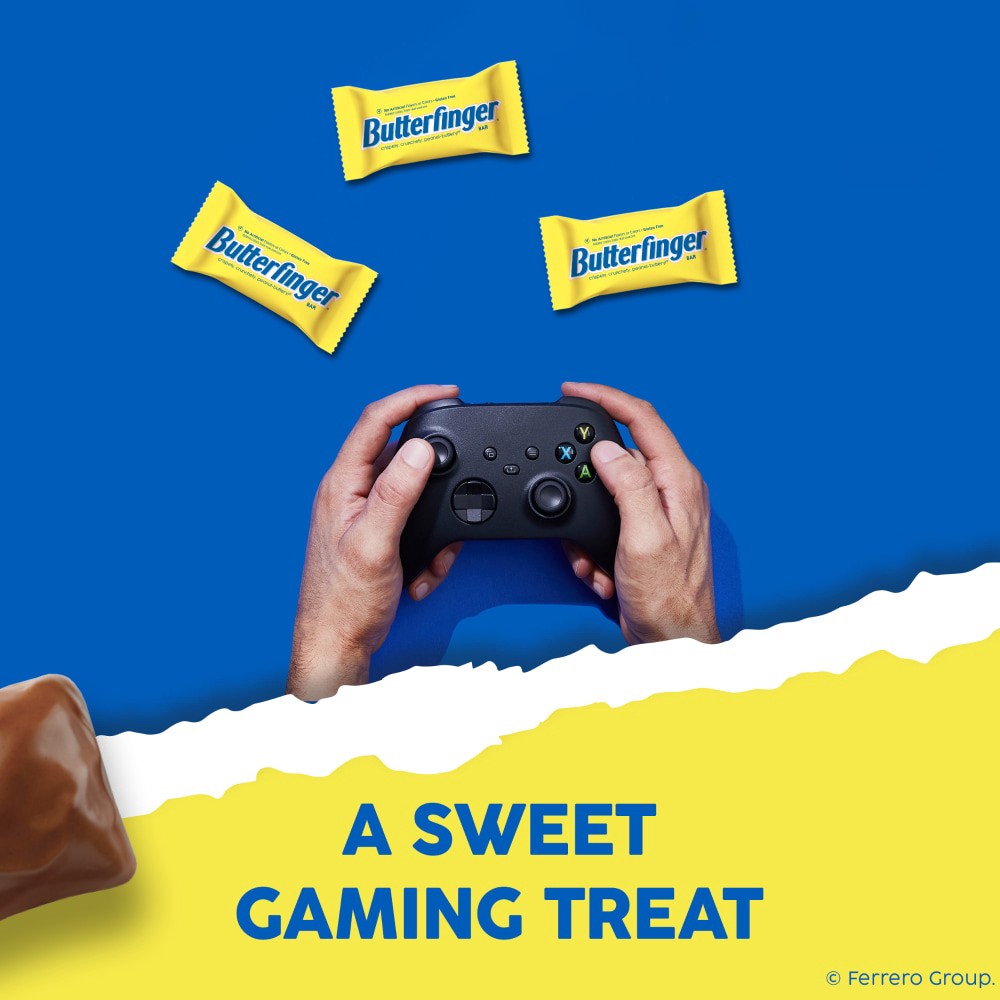 slide 5 of 6, Butterfinger Fun Size Bar 10.2 oz, 10.2 oz