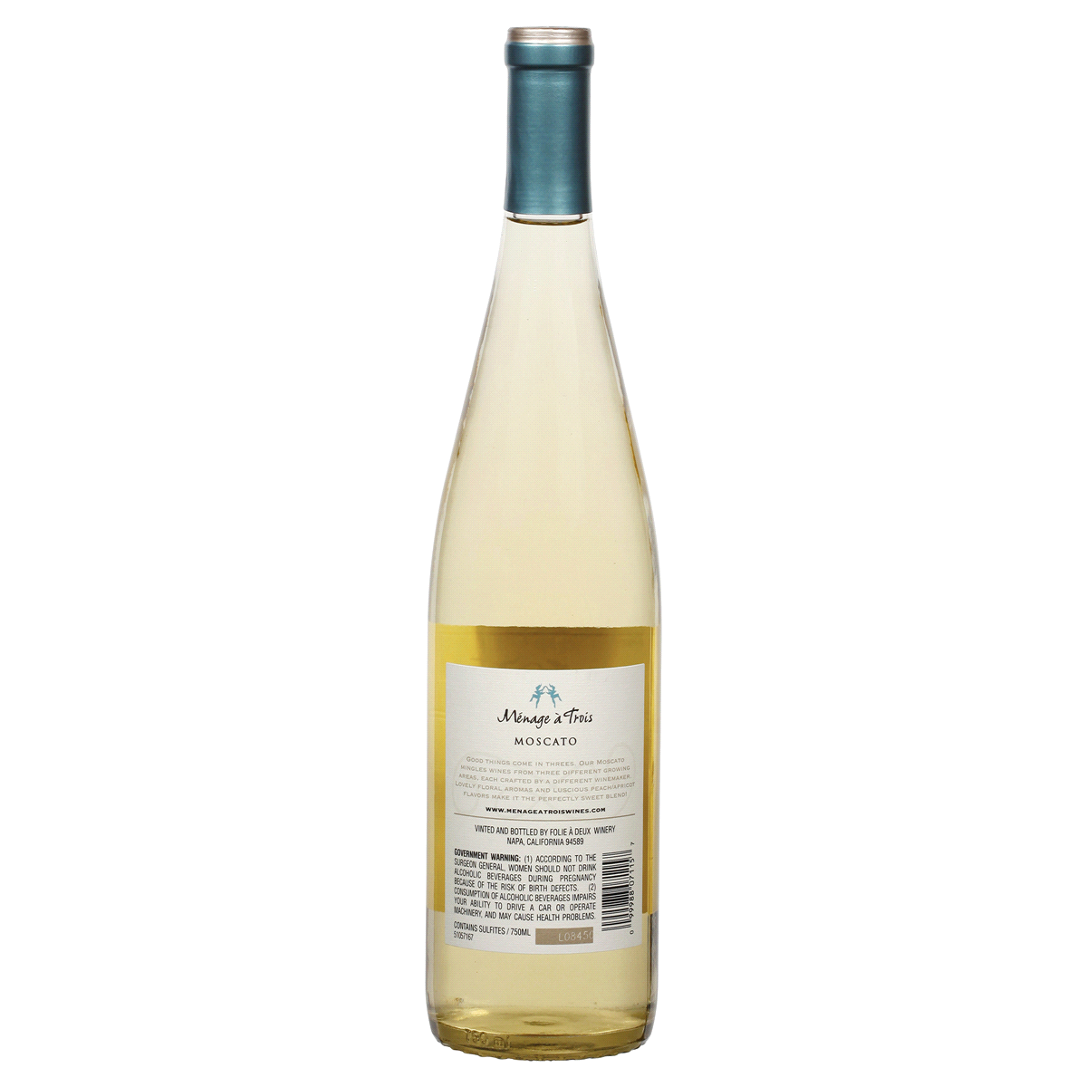 slide 2 of 2, Menage a Trois California Moscato 750 ml, 750 ml