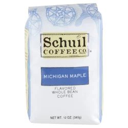 Schuil Michigan Maple Flavored Whole Bean Coffee - 12 oz
