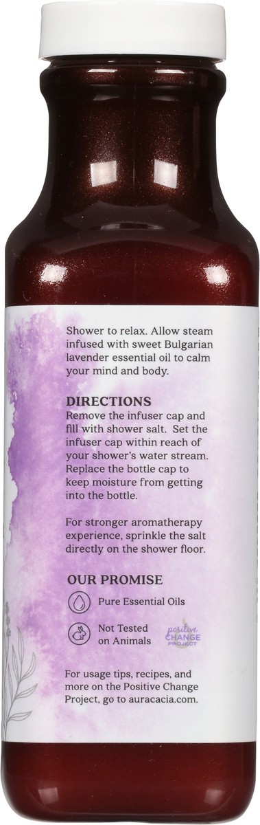 slide 8 of 12, Aura Cacia Relaxing Lavender Shower Salt 16 oz, 16 oz