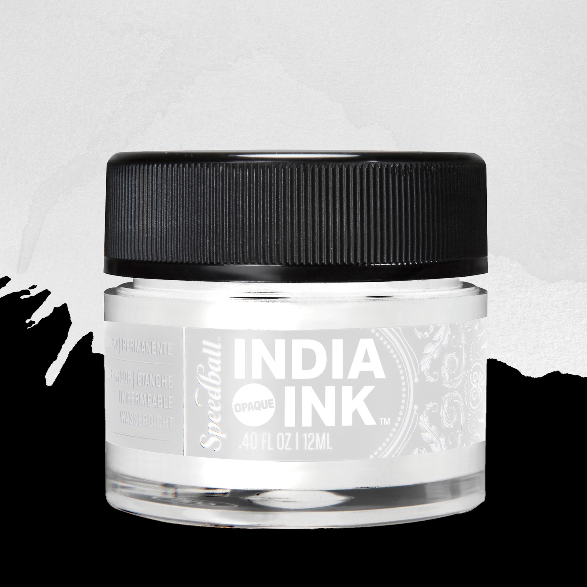 slide 5 of 8, Speedball India Ink Basic Color Set, 0.4 fl oz
