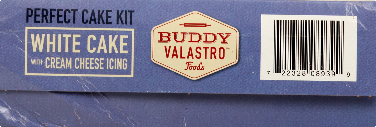 slide 9 of 13, BUDDY VALASTRO FOODS White Cake With Cream Cheese Icing Perfect Cake Kit 1 ea, 1 ea