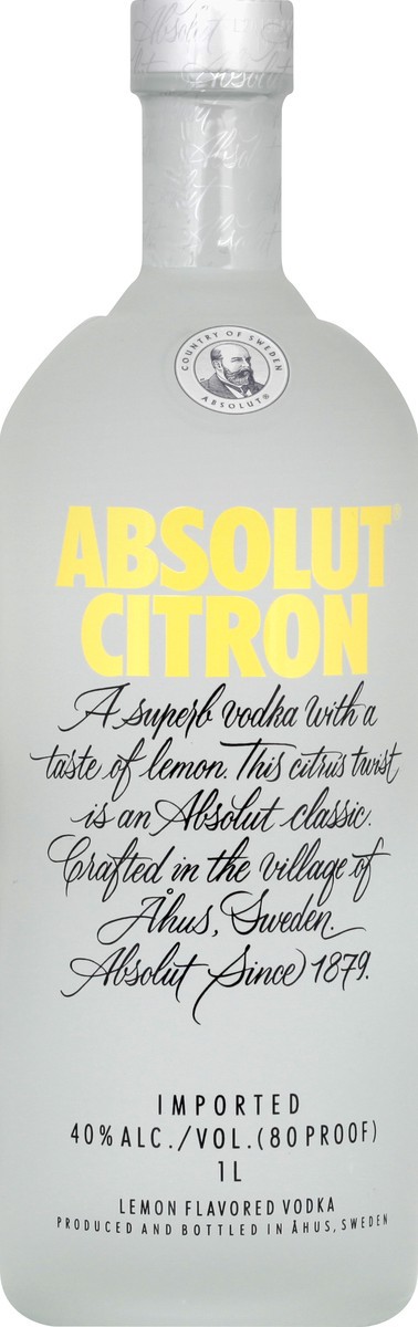 slide 1 of 7, Absolut Vodka 1 lt, 1 l