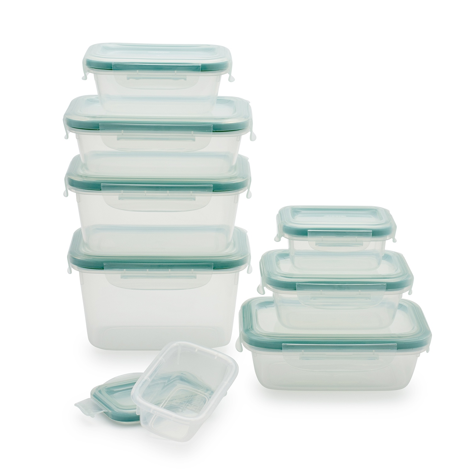 slide 1 of 1, OXO Good Grips Snap Containers, 16 ct