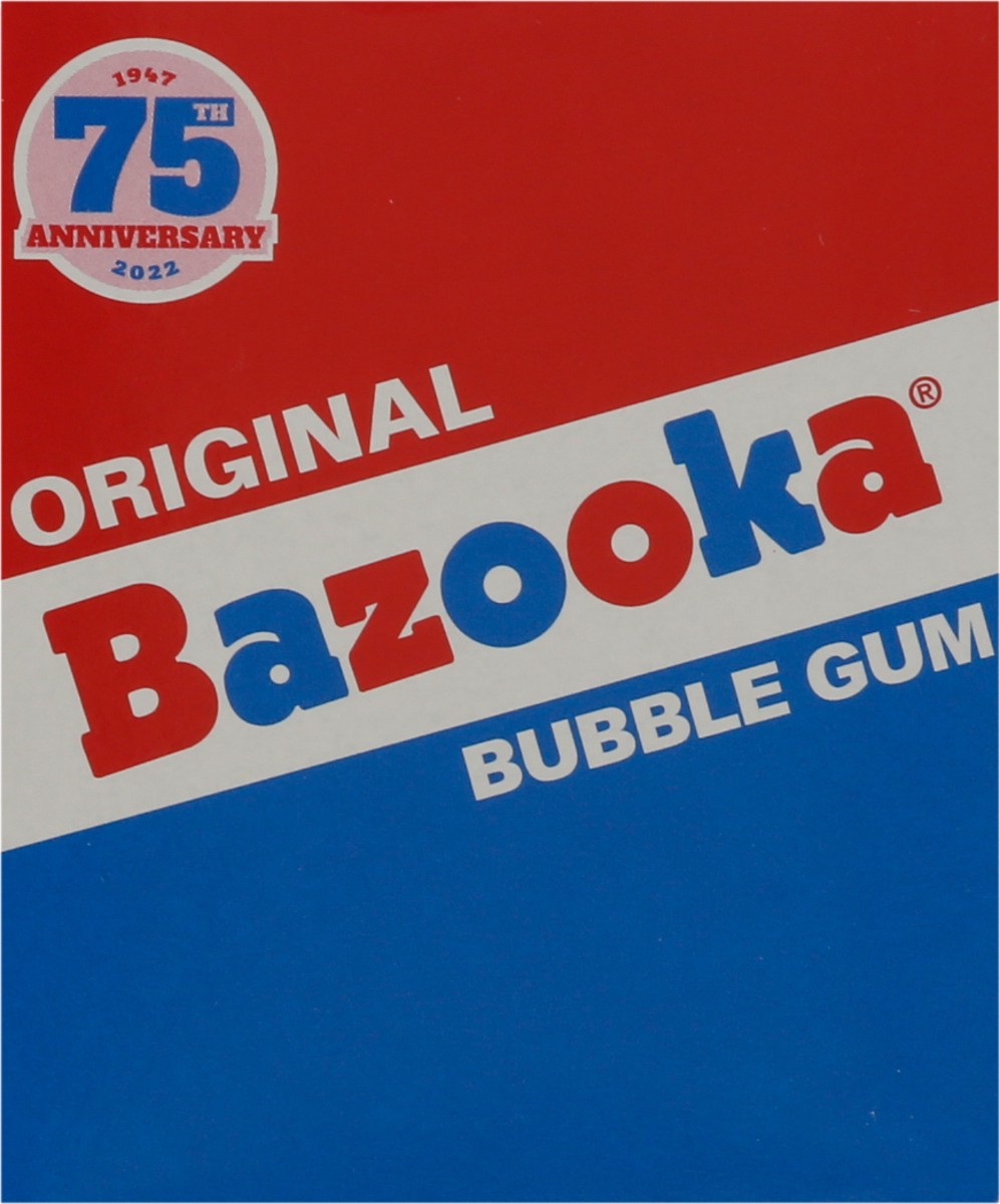 slide 12 of 12, Bazooka Original Bubble Gum Pack 12 - 6 ea, 12 ct
