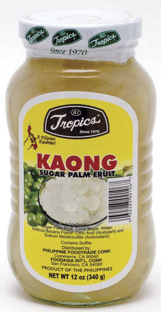 slide 1 of 1, Tropics Kaong Palm Fruit, 12 oz