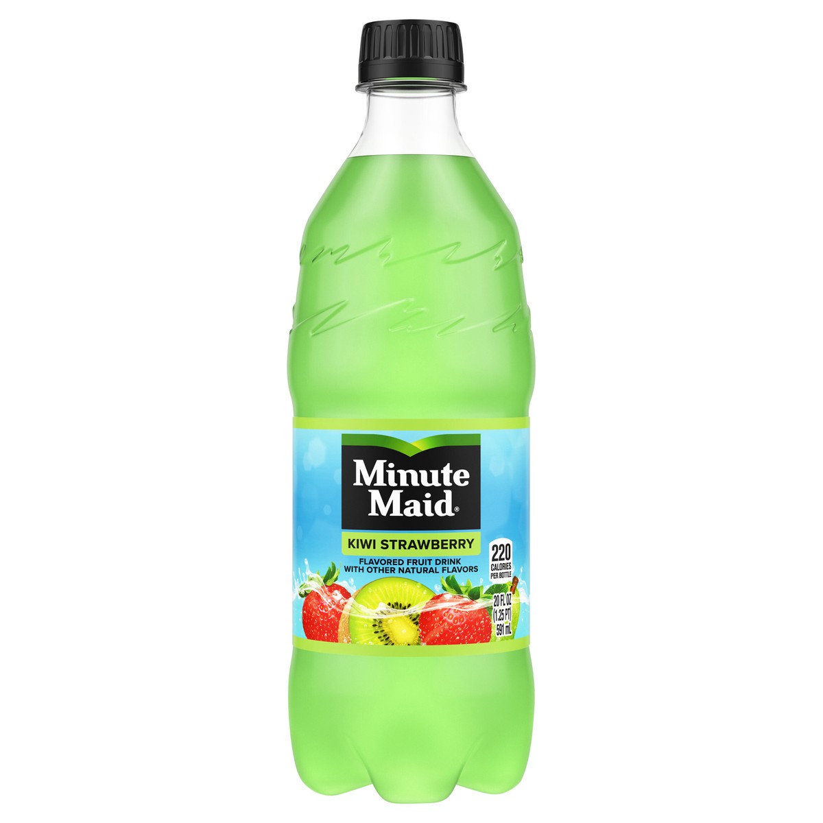 slide 1 of 5, Minute Maid Kiwi Strawberry Bottle- 20 fl oz,