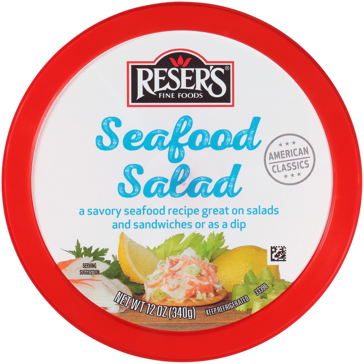 slide 2 of 9, Reser's Seafood Salad, 12 oz