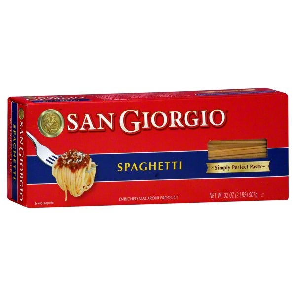 slide 1 of 1, San Giorgio Spaghetti Pasta, 32 oz