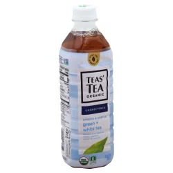 Teas' Tea Green + White Tea, Unsweetened - 16.9 oz