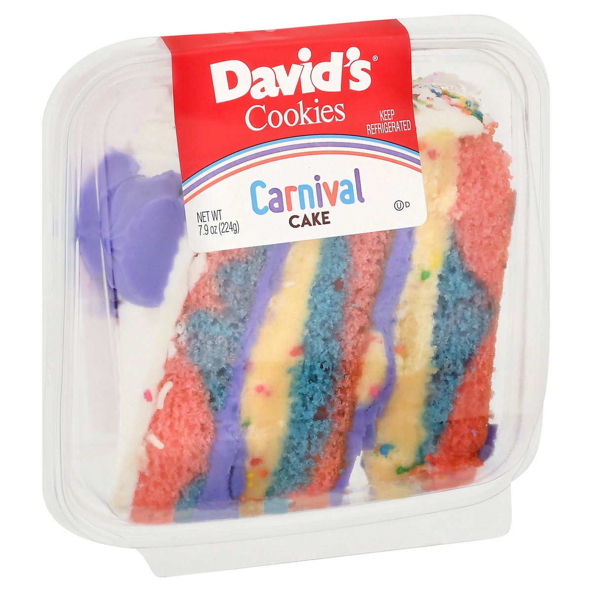 slide 4 of 11, David's Cookies Carnival Cake 7.9 Oz, 7.9 oz