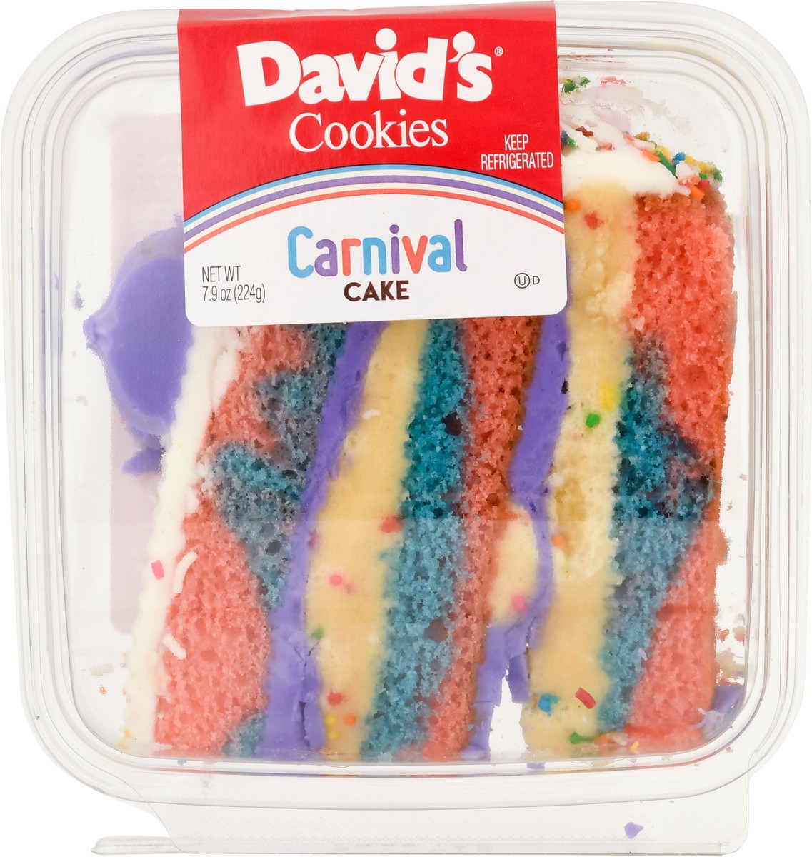 slide 10 of 11, David's Cookies Carnival Cake 7.9 Oz, 7.9 oz