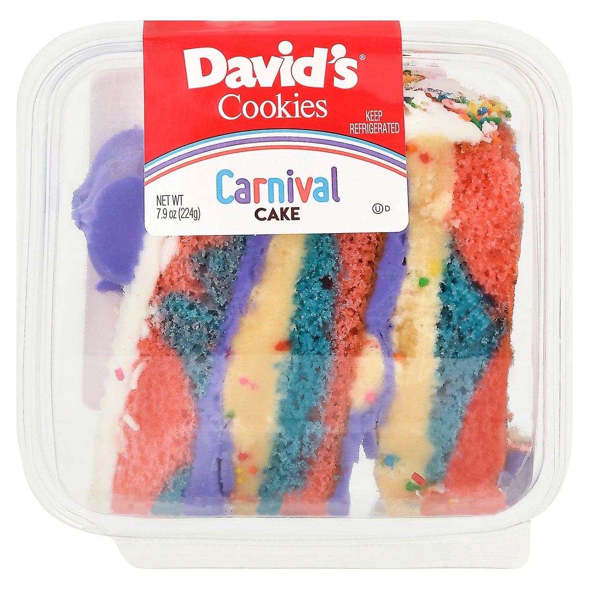 slide 11 of 11, David's Cookies Carnival Cake 7.9 Oz, 7.9 oz