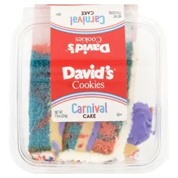 David's Cookies Carnival Cake 7.9 Oz