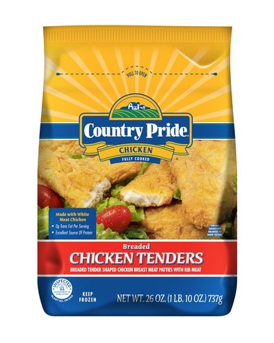 slide 1 of 1, Country Pride Chicken Tenders, 26 oz