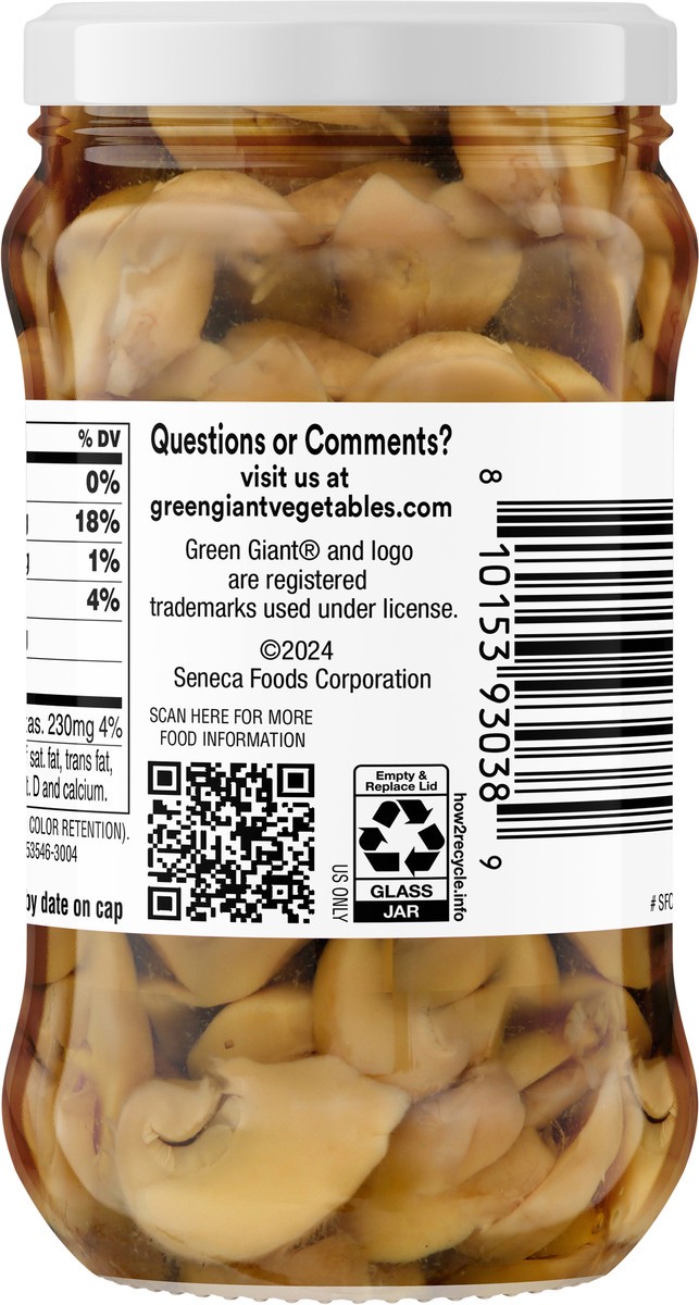 slide 6 of 8, Gg Mushrooms Sliced, 6 oz