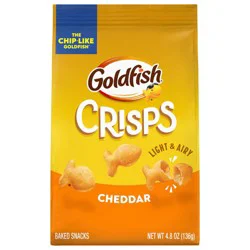 Goldfish, Cheddar Baked Snacks
