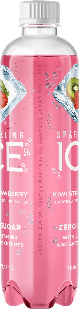 slide 6 of 7, Sparkling ICE Zero Sugar Kiwi Strawberry Sparkling Water - 17 fl oz, 17 fl oz