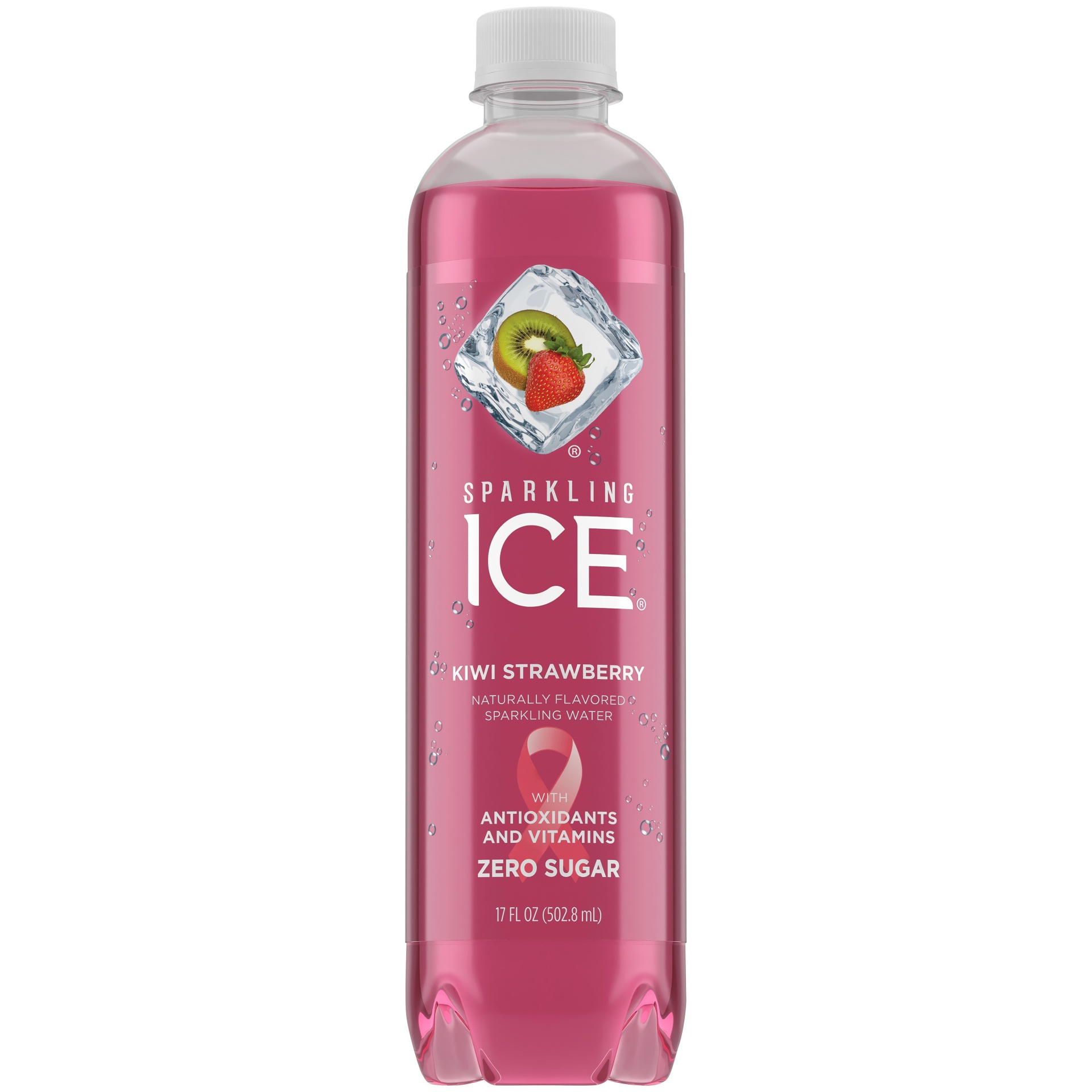 slide 1 of 6, Sparkling ICE Kiwi Strawberry, 17 oz