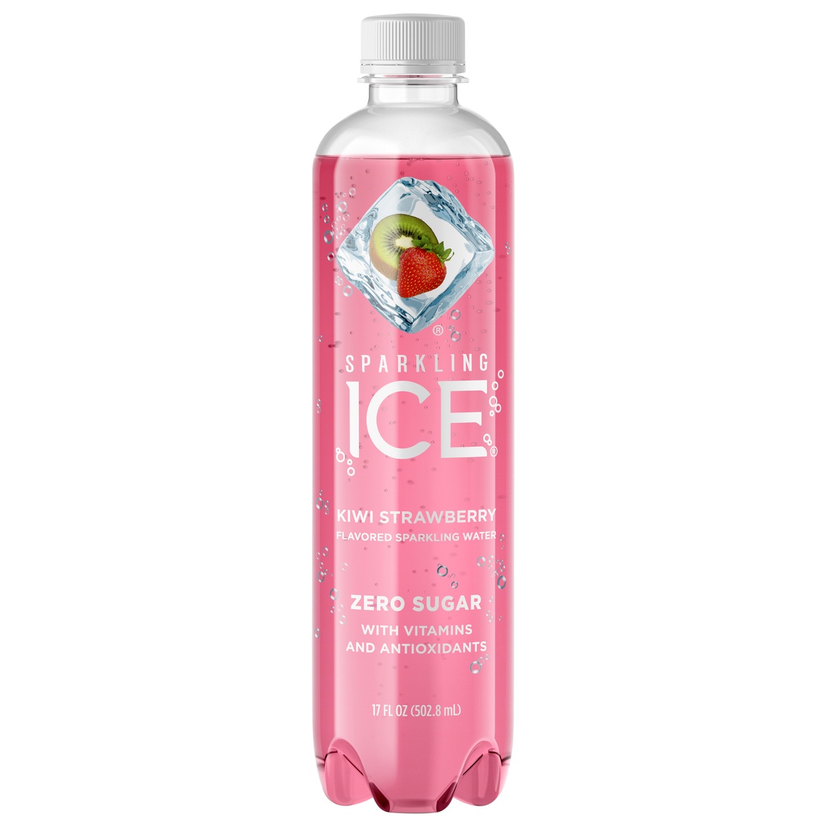 slide 1 of 6, Sparkling ICE Kiwi Strawberry, 17 oz