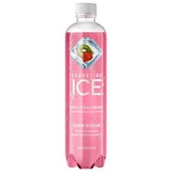 Sparkling ICE Zero Sugar Kiwi Strawberry Sparkling Water - 17 fl oz