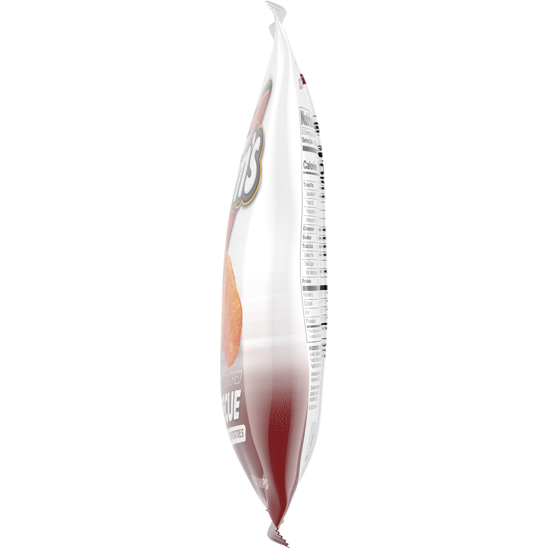 slide 3 of 5, Tom's BBQ Flavored Potato Chips, 2.500 oz