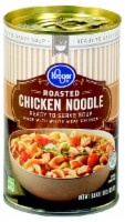 slide 1 of 1, Kroger Hearty Roasted Chicken Noodle Soup, 18.6 oz