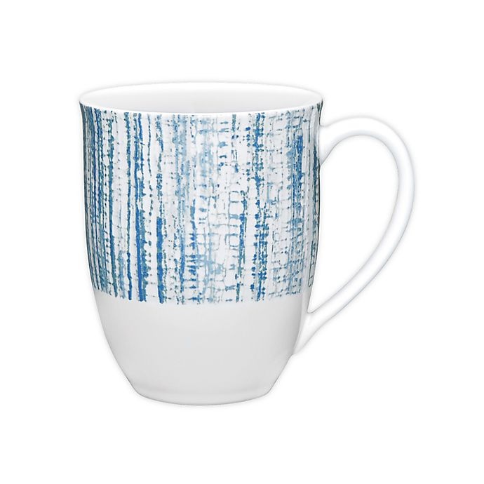 slide 1 of 5, Noritake Colorwave Weave Mug - Blue, 18 oz