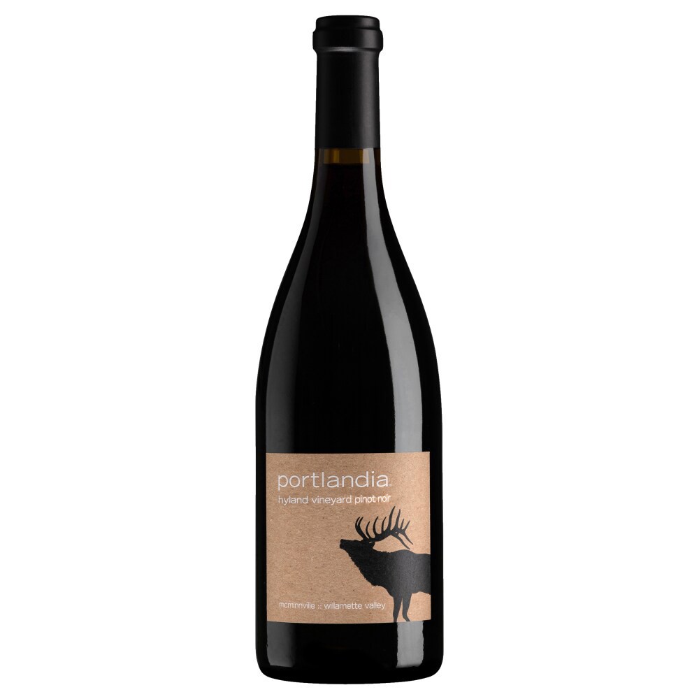 slide 2 of 2, Portlandia Hyland Vineyard Pinot Noir Red Wine, 750 ml