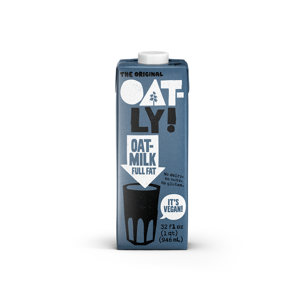 slide 5 of 5, Oatly Full Fat Oat Milk, 32 fl oz