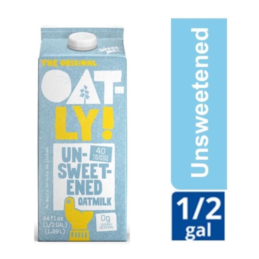 slide 5 of 6, Oatly Unsweetened Oatmilk - 64 fl oz, 64 fl oz