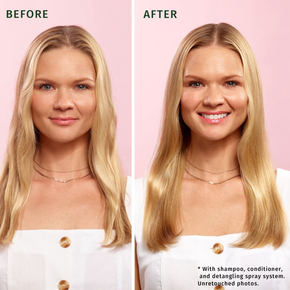 slide 2 of 6, Herbal Essences Nourishing Detangling Spray for All Hair Types, 7 fl oz