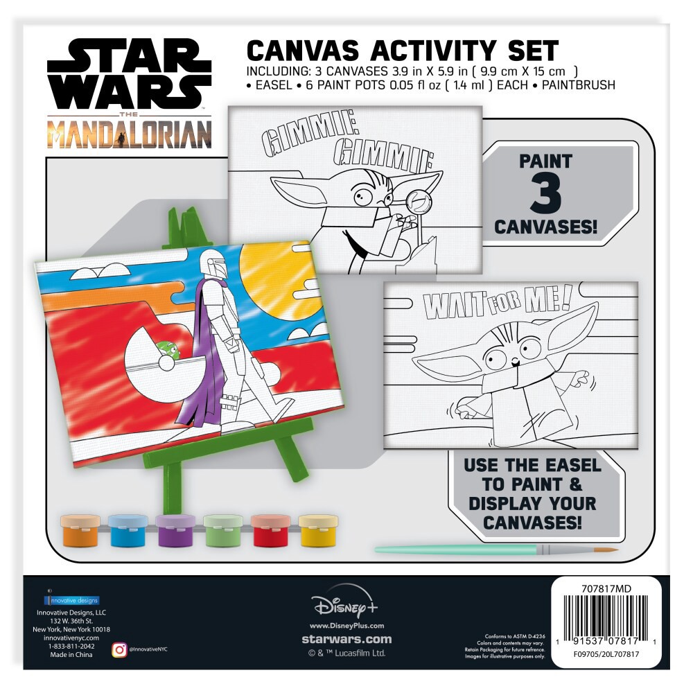 slide 3 of 3, Innovative Designs Star Wars Canvas Activity Set, 1 ct