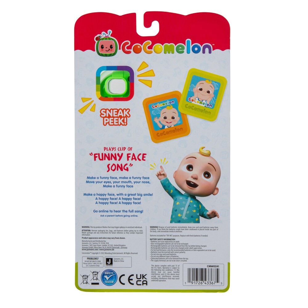 slide 3 of 3, Cocomelon Musical Play Camera, 1 ct