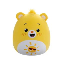 Squishmallows Funshine Bear Care Bears Plush, 8 in