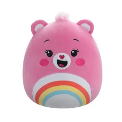 Squishmallows Cheer Bear Care Bears Plush, 8 in