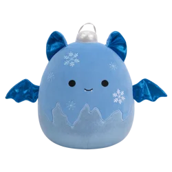Squishmallows Bat Ornament - Blue