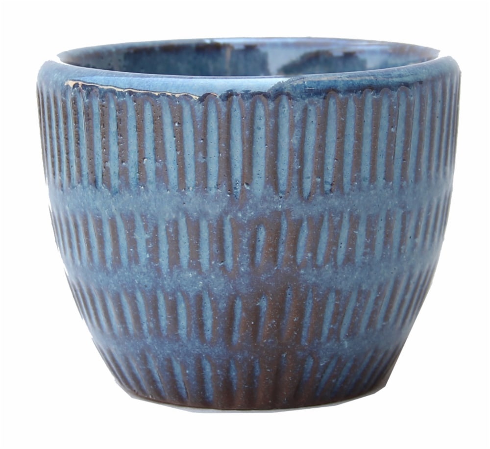 slide 1 of 1, Deroma Spa Carpo Succulent Planter - Blue 021, 3.7 in
