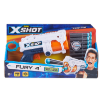 slide 1 of 4, Zuru X-Shot Excel Fury 4 Foam Dart Blaster, 1 ct