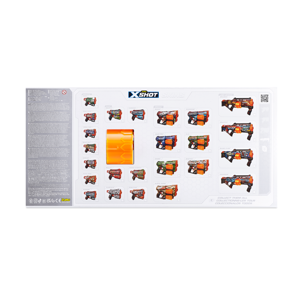 slide 2 of 4, Zuru X-SHOT SKINS LAST STAND, 1 ct