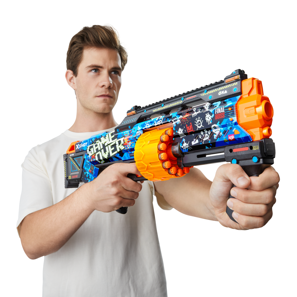 slide 3 of 4, Zuru X-SHOT SKINS LAST STAND, 1 ct