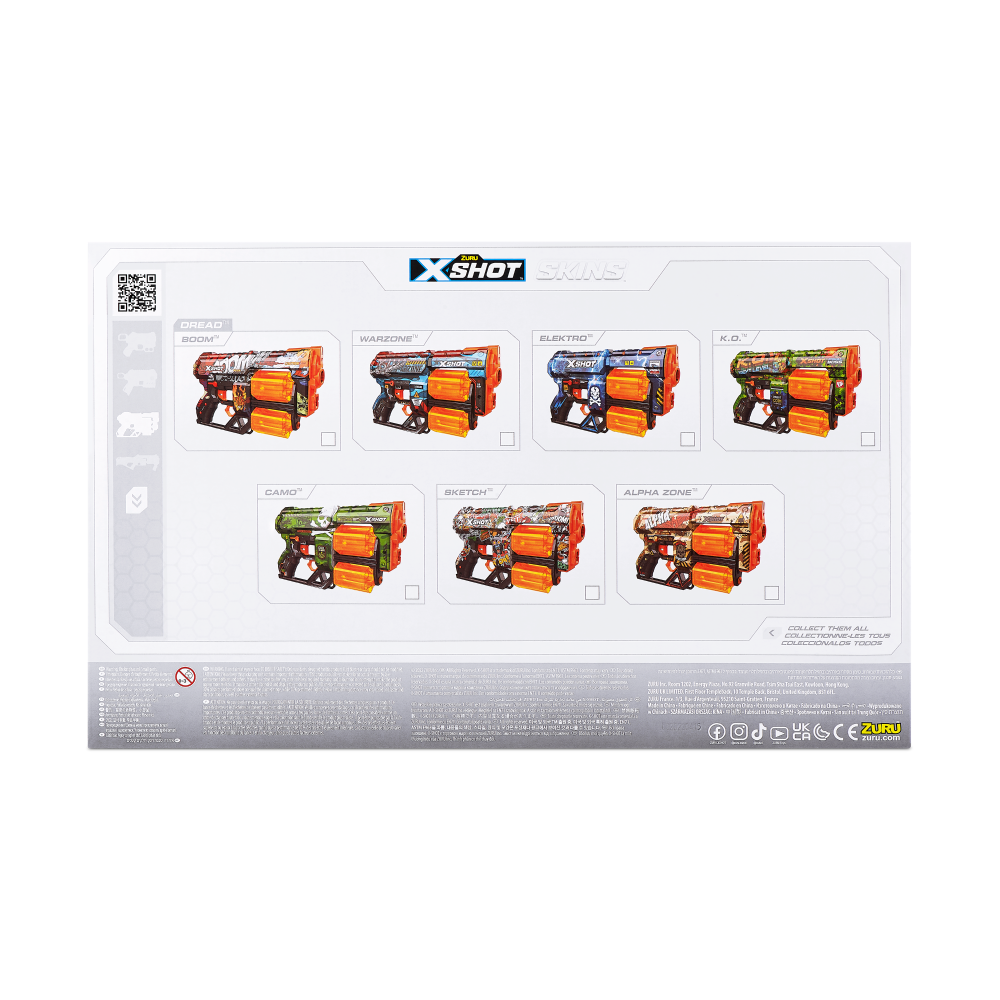 slide 2 of 3, Zuru X-SHOT SKINS DREAD, 1 ct