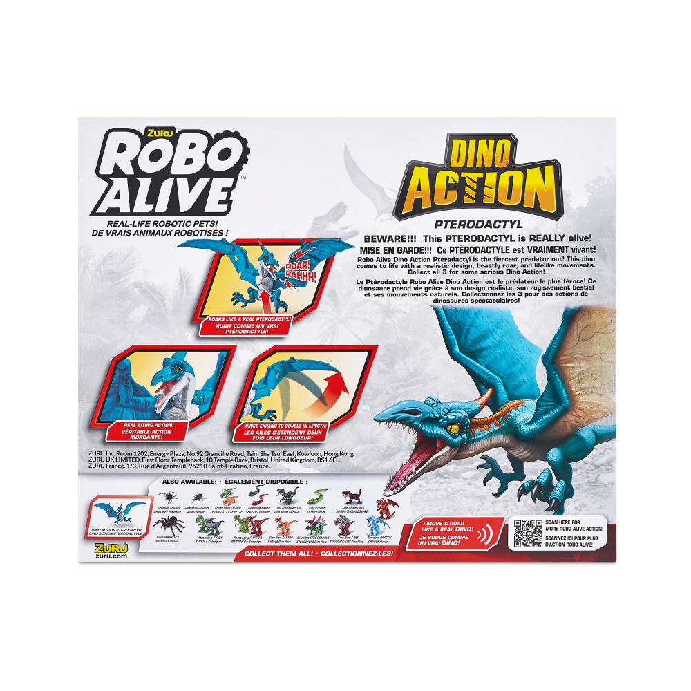 slide 2 of 5, Zuru Robo Alive Dino Action Figurine, 1 ct