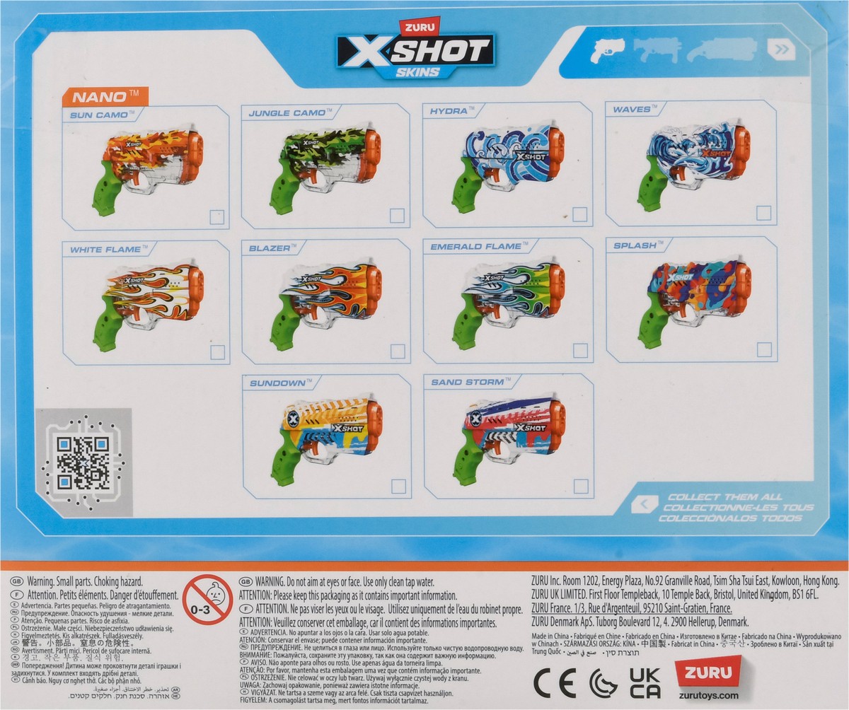 slide 5 of 11, X-Shot Water Weapons, Skins, Fast-Fill, 5+, 1 ct