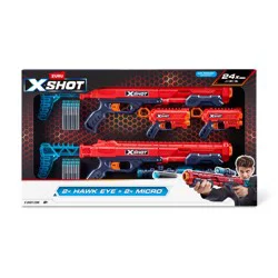 Zuru XSHOT Excel Hawk Eye Blaster Micro Blaster Twin Pack Set, 1 ct